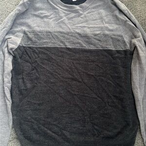 Gray and Black Sweater